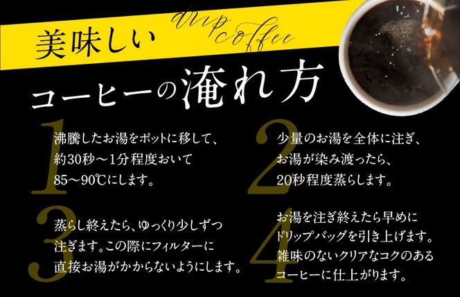 099Z151 本格ドリップコーヒー 6種 60袋 定期便 全6回 飲み比べセット【毎月配送コース】