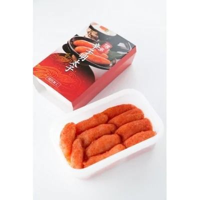 【定期便／年12回／毎月お届け】無着色辛子明太子「選」400g×2個セット（中切れタイプ）【海千】_HB0004