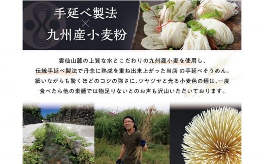 トマトバジル そうめん （2人前） ＆ 万能調味料 あごだしスープ 4袋 素麺 南島原市 / ふるせ [SAQ008]