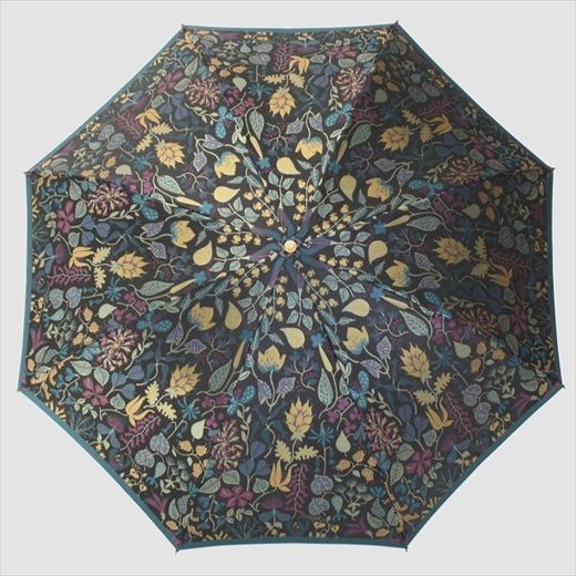 槙田商店 折りたたみ傘スティグリンドベリ【HERBARIUM】グリーン(ハーバリウム) 晴雨兼用 FAA5047