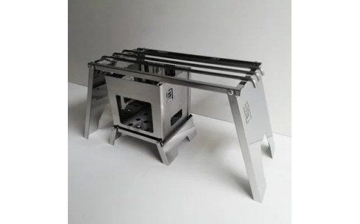 囲S／クッカースタンド] セット販売 焚き火台 囲 艶消し 2トーン