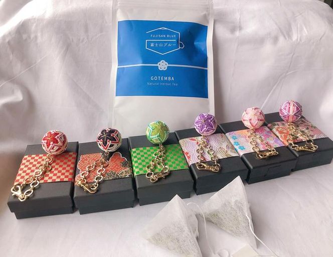 御殿場支え愛セットーブルーティー・桜彩SAYAてまり（バッグチャーム）ー