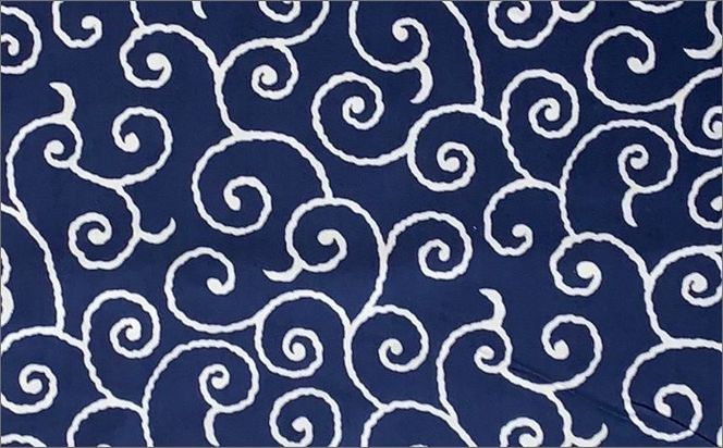 健康のお手伝い　手作り　喜楽枕　テレビ枕　正座枕(青唐草模様）　HT00081