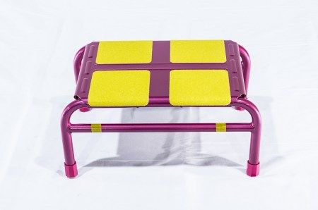 車乗降用踏み台　ステップバイステップ（ピンク）
