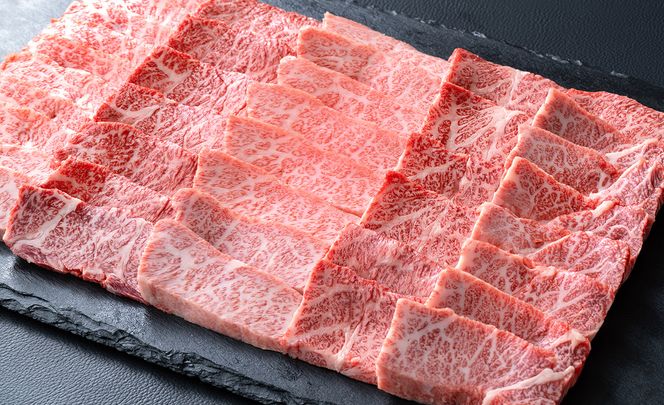 【A-022】大吉商店 近江牛霜降りカルビ焼肉用Ｂ　1kg ［高島屋選定品］