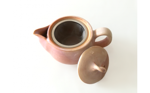 C093 萩焼小さめ急須・湯呑セット