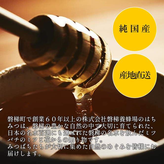 国産純粋はちみつ 天然 農林水産大臣賞 磐梯はちみつ 1200g［瓶］ アカシア　