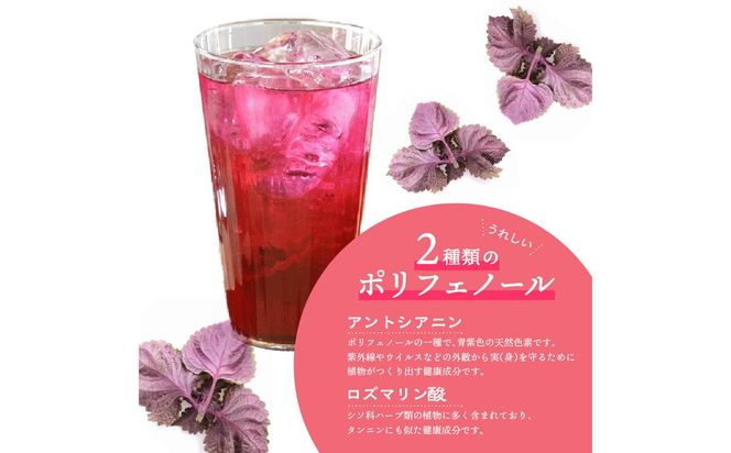 【F10036】赤しそジュース（加糖・無糖お試しセット）900ｍｌ×各1本