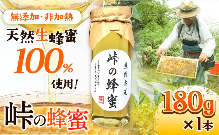 熊野古道 峠の 蜂蜜 180g×1 澤株式会社[90日以内に出荷予定(土日祝除く)]和歌山県 日高町 蜂蜜 はちみつ パン ヨーグルト 紅茶 料理 調理 朝食 トースト パンケーキ 調味料 送料無料---wsh_swa6_90d_24_11000_1h---