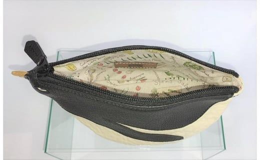「鞄工房　香」ペンギンのポーチ FAA3003
