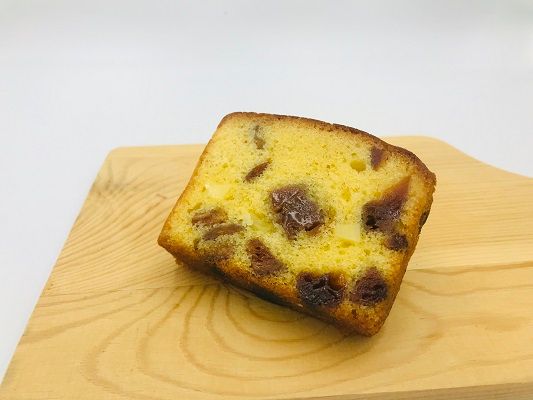 ひまわりたまご紅白10個・パウンドケーキ（あんぽ柿）1本セット　卵 鶏卵 たまご あんぽ柿 スイーツ デザート お菓子 洋菓子 山梨 富士川町