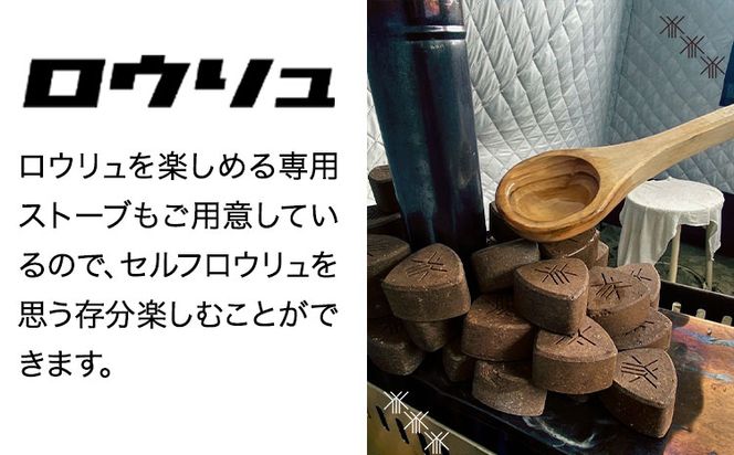 海辺で「ととのう」テント サウナ 利用券 1枚《30日以内に出荷予定(土日祝除く)》和歌山県 日高町 風呂 サウナ 海 体験 プライベート 特別 海 サ活---iwsh_hdyumimy1_30d_23_17000_1m---