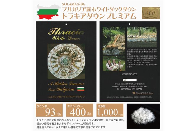 【冬用】羽毛布団 本掛け シングル ホワイトダックダウン 93％ ブルガリア産 1.3kg 60番手サテン (レオーネ 赤) [川村羽毛 山梨県 韮崎市 20743625] 布団 日本製 羽毛 ダウン サテン