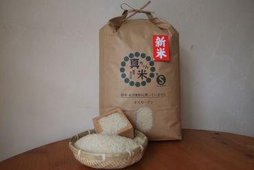 【B6-022】【新米】農薬・化学肥料不使用 真ちゃん米 5kg