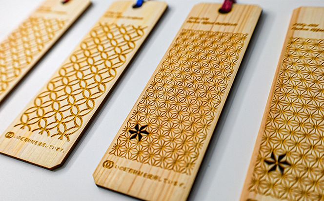 【SDGs】いの町オリジナル木製しおり＆コースター（風景3種）セット