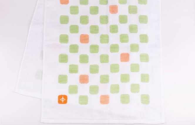 099H332 【スピード発送】JAPAN madeガーゼタオル 3枚セット(市松)【泉州タオル 国産 吸水 普段使い シンプル 日用品】