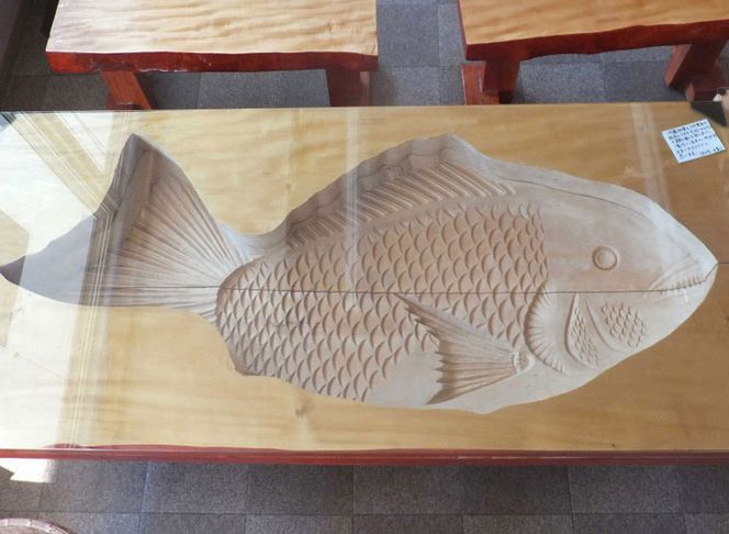 ※5尺5寸の大きさの落雁