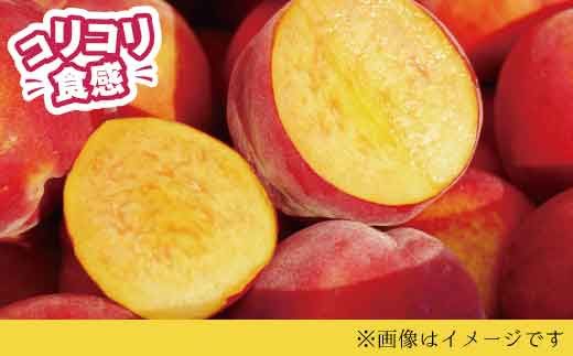 硬い桃！ワッサー約2kg (約6～8玉入り) 《信州うちやま農園》■2025年発送■※7月中旬頃～8月中旬頃まで順次発送予定