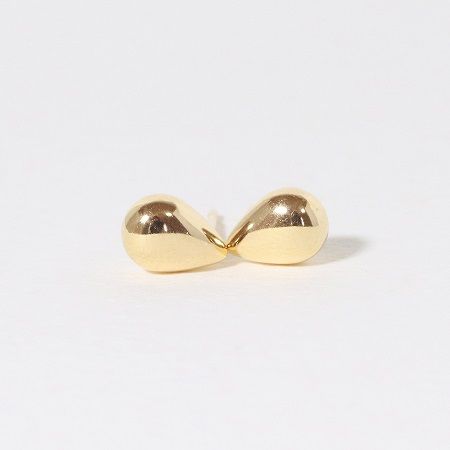 K１８　　しずく　大　ピアス　BQ-36