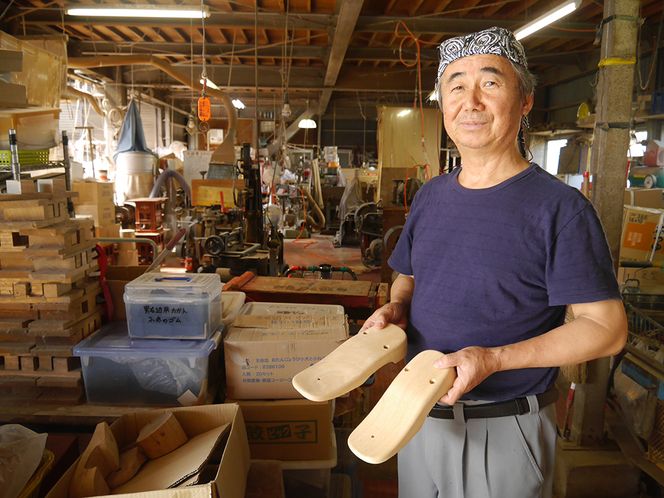 高級本柾下駄（紳士用）[BL005ci]