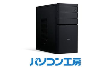 パソコン工房 スタンダードデスクトップパソコン Ryzen 3/SSD (ミニタワー)【25_8-001】