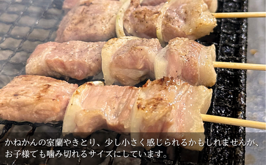 6ヵ月 定期便 室蘭やきとり しお焼き 50本 焼き鳥 MROA017