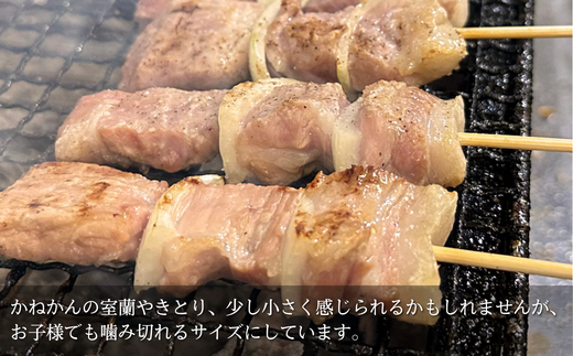 3ヵ月 定期便 室蘭やきとり しお焼き 20本 焼き鳥 MROA022