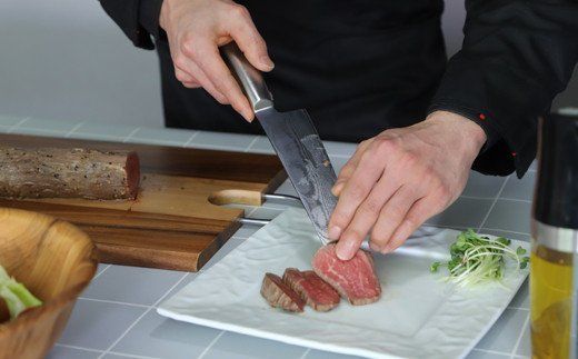 H22-28 濃州正宗作 オールステンレス ダマスカス 牛刀 210mm