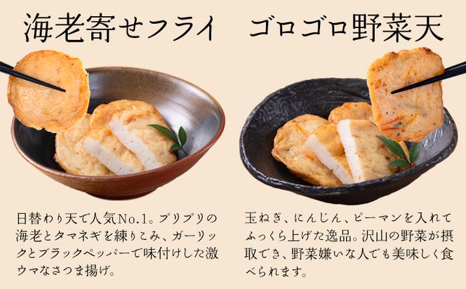 さつま揚げ 天ぷら 詰合せ 日替わり天 4種 計16枚 徳永蒲鉾店 《30日以内に出荷予定(土日祝除く)》 蒲鉾 さつま揚げ 揚げ物 練り物 おつまみ 野菜 ビール に合う ギフト お土産 国産 魚介 薩摩揚げ おかず 弁当 惣菜 おでん 鍋 かまぼこ 小分け---sn_ctokuhgw_30d_r7_7500_4p---