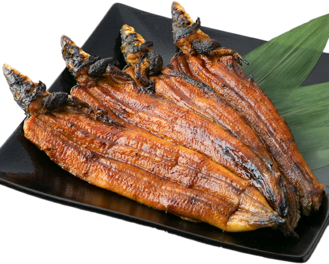 包装対応可【B-7522】近江高島鮎池元 吉本 活鰻炭火蒲焼4尾【高島屋選定品】