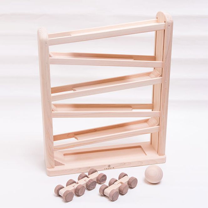 ひのきのコースター【檜のおもちゃ ＩＫＯＮＩＨ】 ≪桧 おもちゃ ヒノキ ひのき 木育 知育≫