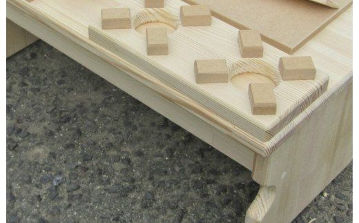 099H2104 手作り木製 ままごとキッチン・RHK-LX 素材色バージョン