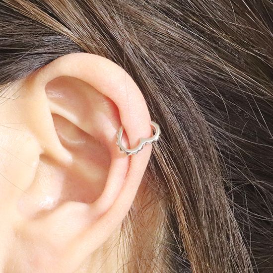 K10　 小ハート　イヤーカフ　BQ-51