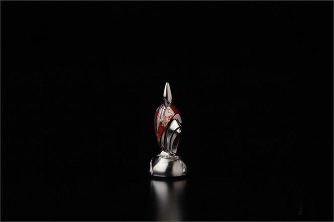 匠チェス（22-Pawn 朱1体）歩兵（Pawn　かきつばた、菊）HR00049