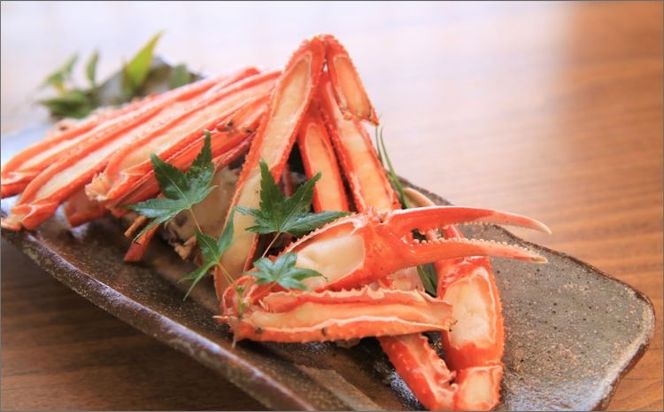 【特選】日本海産紅ズワイガニ（かに鍋、焼きガニ用加工済）　TB00006