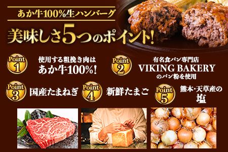 ステーキマニア監修 熊本県産あか牛100%生ハンバーグ 140g×13個入り 合計1820g 1.82kg以上《2026年1月中旬-3月末頃出荷》熊本県産あか牛 冷凍---oz_faknham_bc13_r7_13000_1820g---