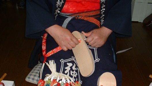 右近下駄 時代焼き（紳士物）[BL004ci]