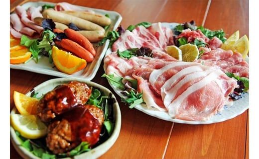 【豚肉6種＆ハンバーグ・ソーセージセット】合計6kg FAB021