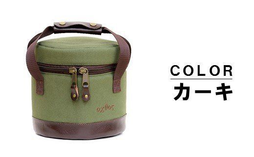 [R139] oxtos 帆布ストーブケース＃６【カーキ】