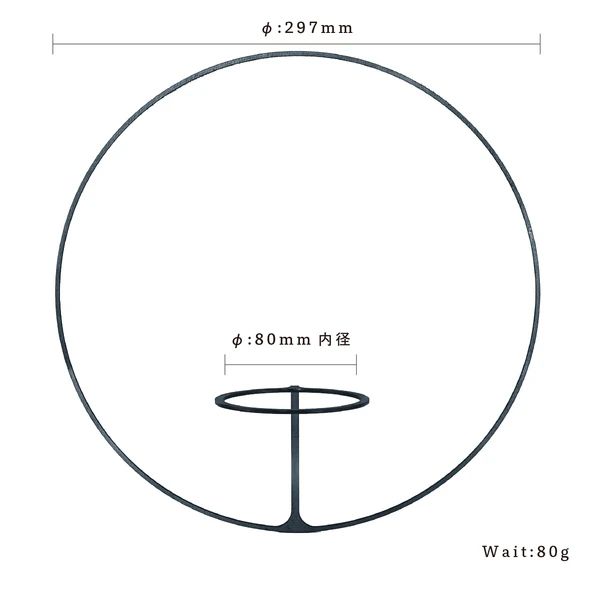 GRAVIRoN Hang Plants シリーズ Round 黒皮鉄（プランツハンガー） 観葉植物 プランター
