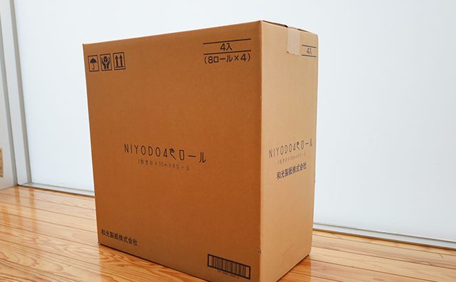 NIYODO トイレットペーパー 和柄 32ロール