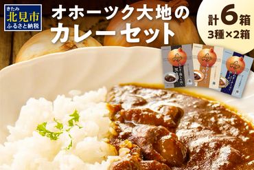 オホーツク生まれの絶品カレー！オホーツク大地のカレーセット ( レトルト 加工品 カレー セット 詰め合わせ )【005-0026】