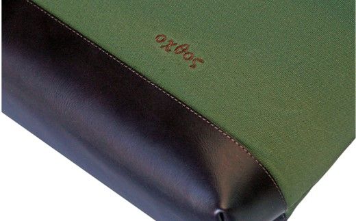 [R255] oxtos 帆布ツーバーナートート【ベージュ】