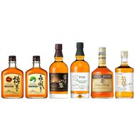 キリン 富士御殿場蒸留所ウイスキー コンプリート6本セット ◇【ウィスキー 飲み比べ セット 詰め合わせ アソート お酒 高級 FUJI 富士御殿場蒸溜所 ロック ハイボール 水割り お湯割り 家飲み】