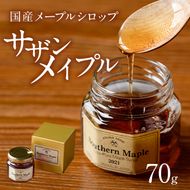 メープルシロップ サザンメイプル Southern Maple (70g×1個) 国産 大分県産 シロップ カエデ 樹液 調味料 大分県 佐伯市【EZ01】【maplexplorers】