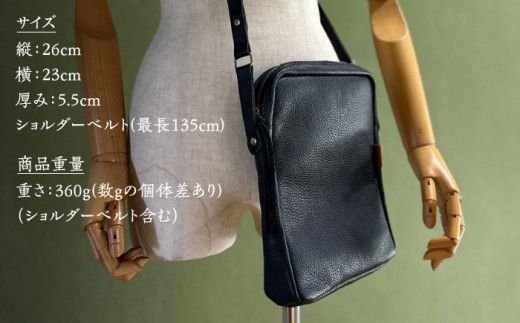 【職人手作り】イタリア産 アドリア牛革 ショルダーバッグ（135通りの組み合わせ）《築上町》【たけもとかばん】 革製品 レザー 牛革[ABAM037]