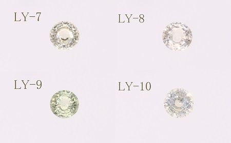 【SJ-91】Pt999　ライトイエロー非加熱サファイアダイヤモンドリング　AQ-180