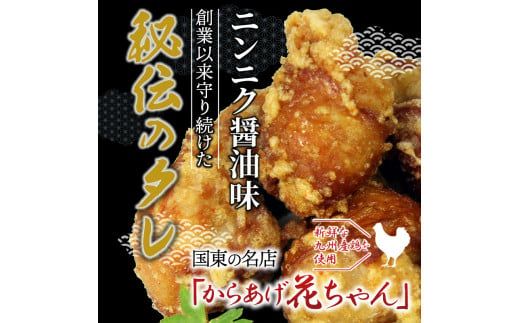 国東の名店「からあげ花ちゃん」※骨なしモモ肉2kg_2232R