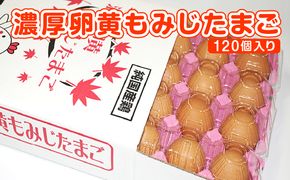 【山田養鶏】濃厚卵黄もみじたまご【120個入り】 [No.190]