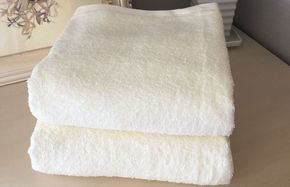 020C471 超大判バスタオル２枚セット（サミットホワイト）泉州タオル 90×170cm【泉州タオル 国産 吸水 普段使い 無地 シンプル ファミリー】